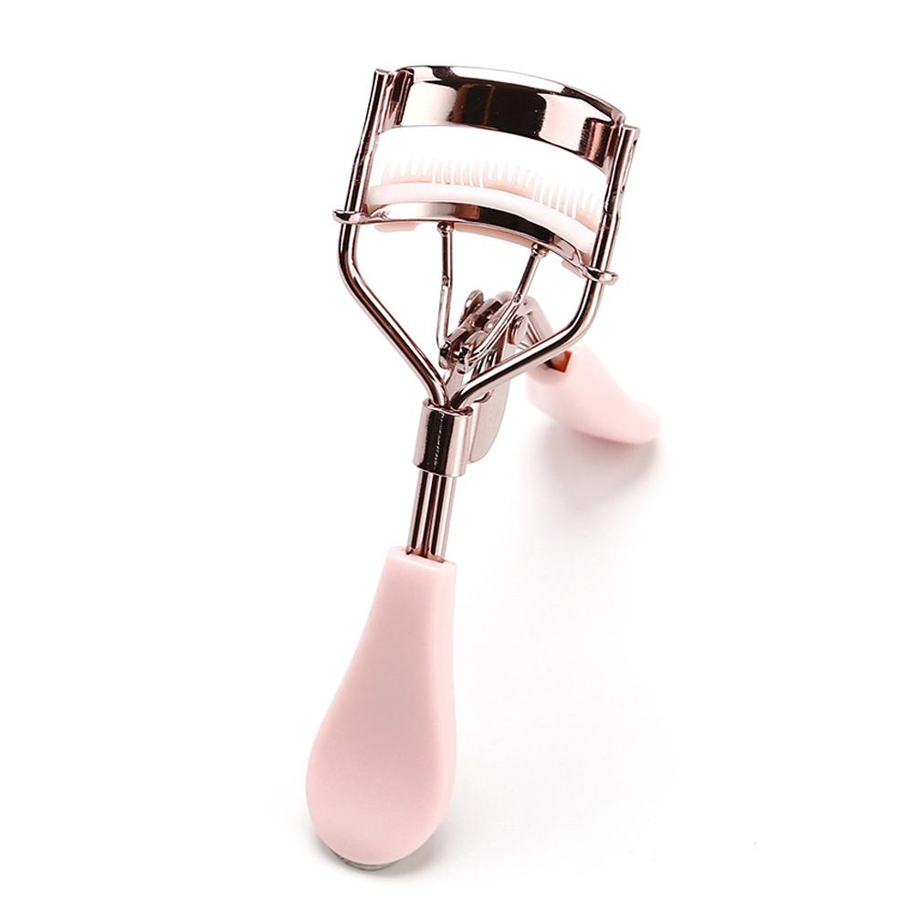 Power Tools Pink - プロ仕様のまつげカーラー ピンク色で、完璧なカールを実現するコーム付き 使いやすいメイクアップツール すべての目のタイプに適しています
