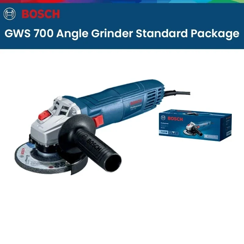 Power Tools Hand Held - ボッシュ GWS700 電動アングルグラインダー 12000RPM 多機能ハンドヘルドグラインダー金属切断研磨電動工具