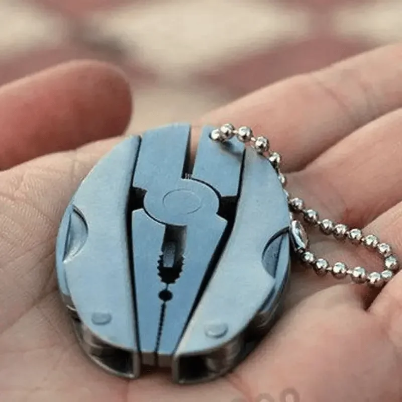 ステンレス製マルチツールプライヤーキーホルダー、携帯ナイフ、 - Power Key Tools のレビューと価格