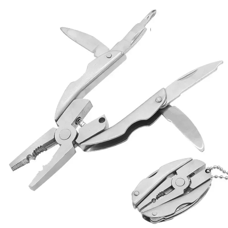 ステンレス製マルチツールプライヤーキーホルダー、携帯ナイフ、 - Power Key Tools のレビューと価格