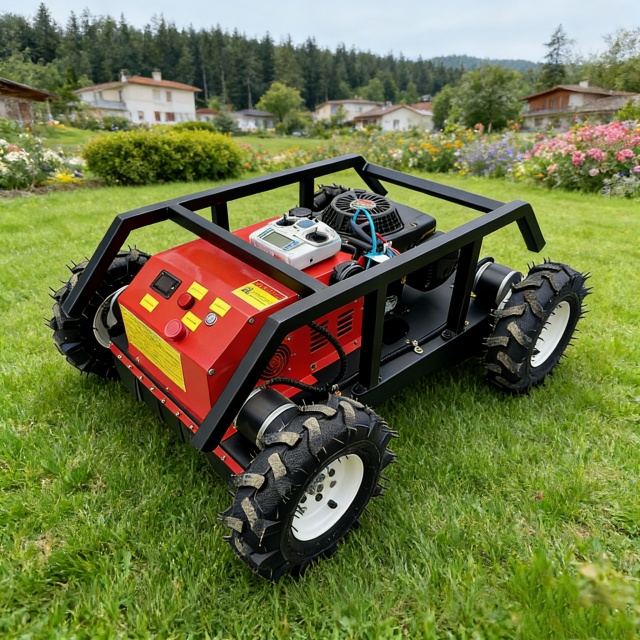 ゴルフ場専用の自走式リモコン芝刈り機、ゼロターンラジアス芝刈 - Power Tools Course のレビューと価格