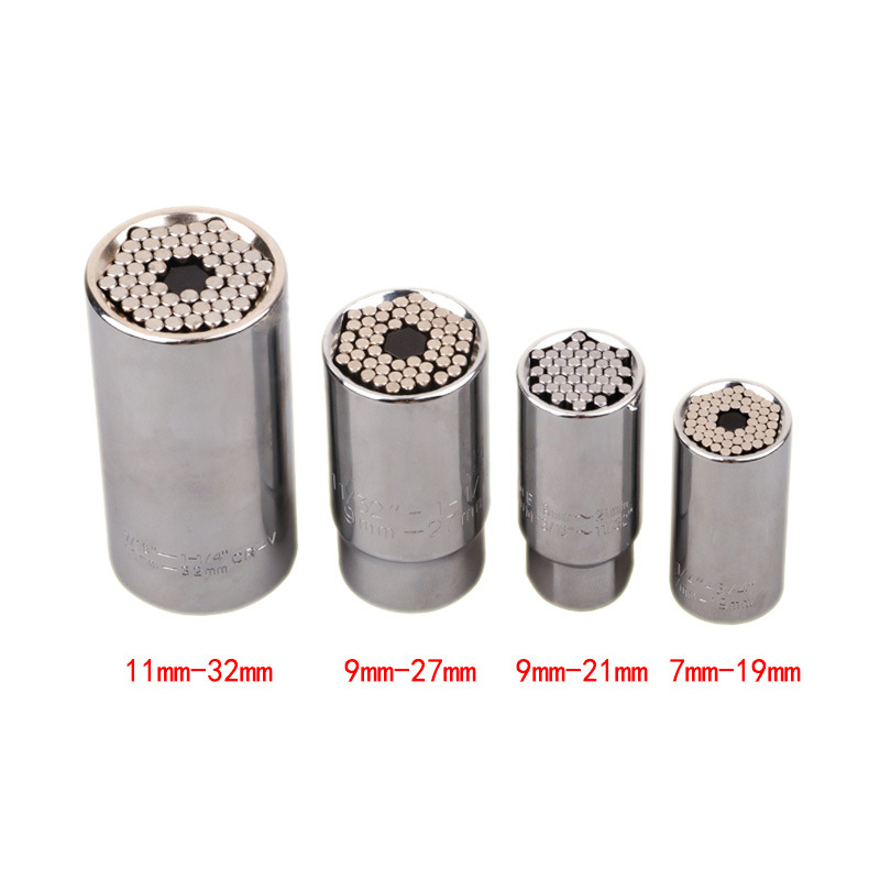ユニバーサルコルセットスリーブ,7-19mm,9-27mm, - Power Key Tools のレビューと価格
