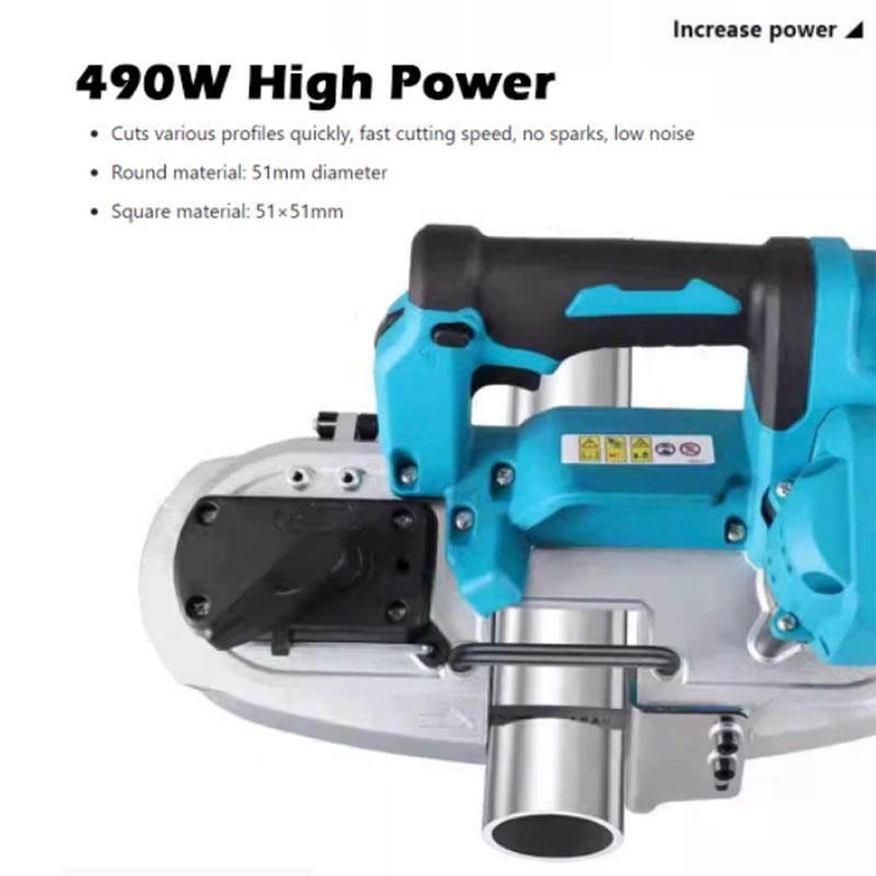 490Wポータブルブラシレスバンドソー、ワイヤレスパワーソー - Power Tools Hand Held のレビューと価格
