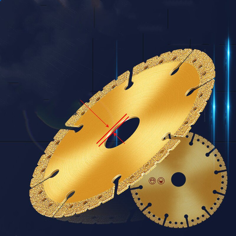 真空ろう付けダイヤモンドイエロー鋸刃 4.5 インチ鋼金属石 - Angle Grinder 4.5 のレビューと価格