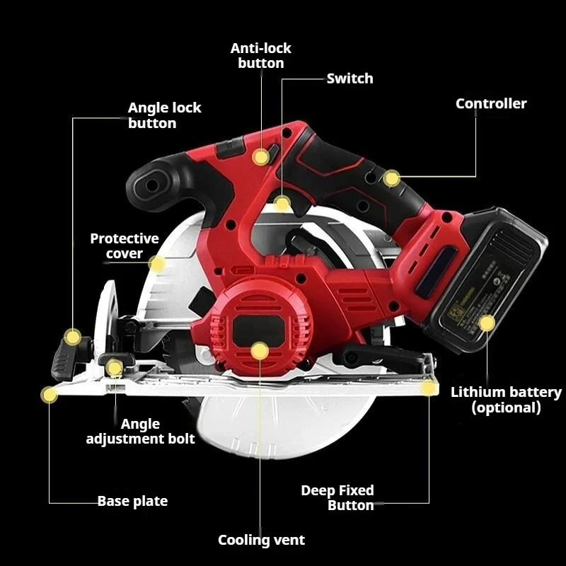 ブラシレスリチウム電動切断機。高出力、充電式。電動切断工具。 - Power Tools In Electrical のレビューと価格
