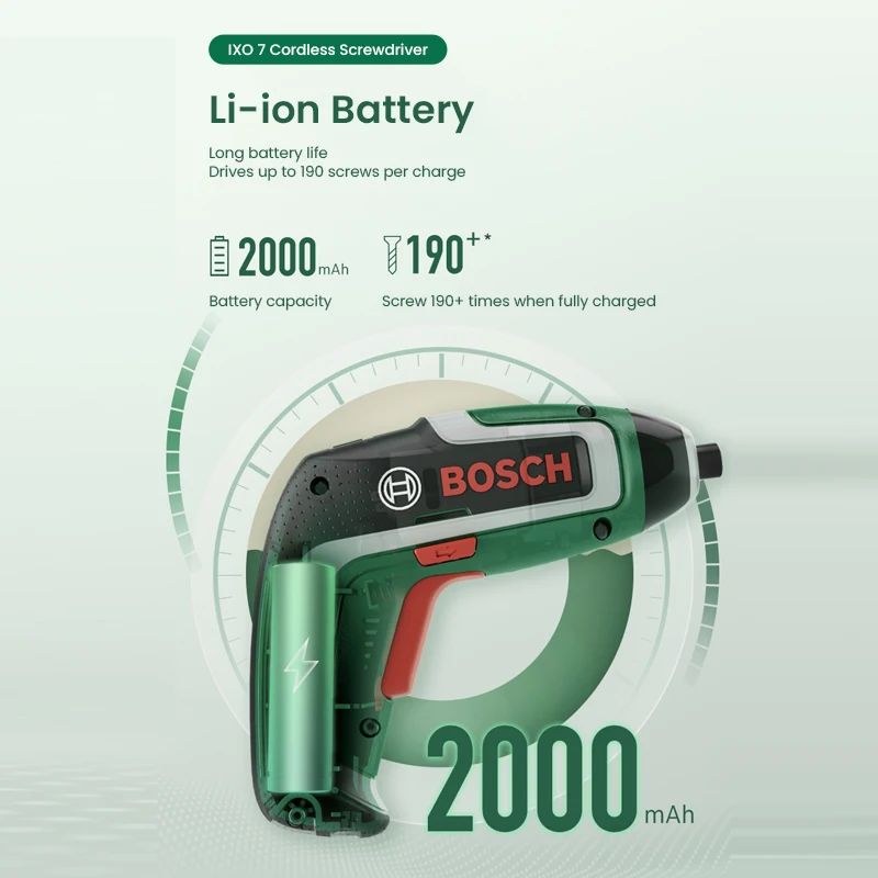ボッシュ IXO 7 コードレスドライバー 3.6V USB - Power Tools Portable のレビューと価格