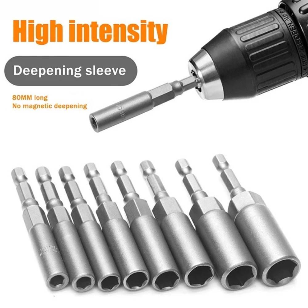 1/5/10/15個入り 80mm長さ ディープパワーナット - Power Tools List のレビューと価格