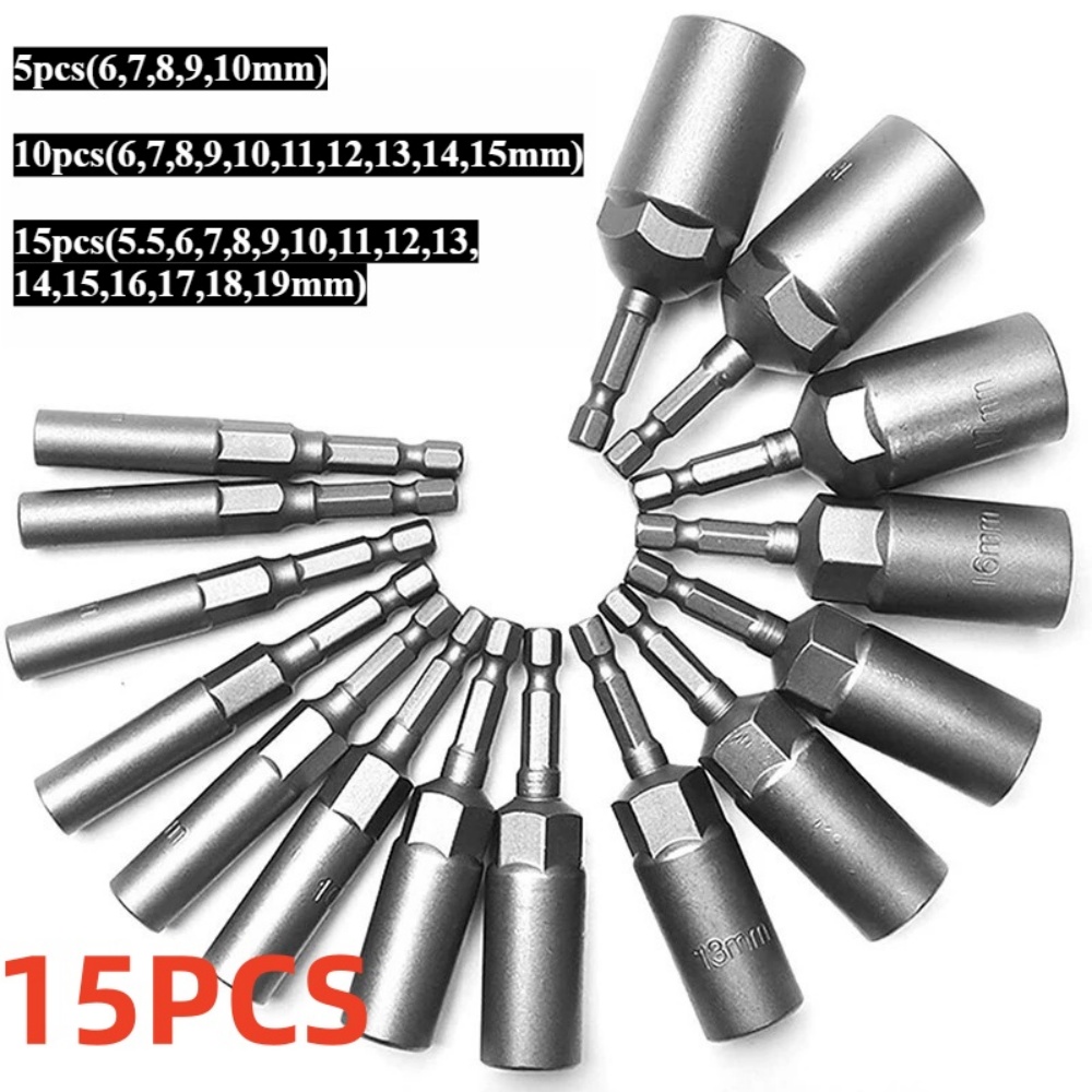 15/5 個 80 ミリメートル長さディープパワーナットドラ - Power Tools List のレビューと価格