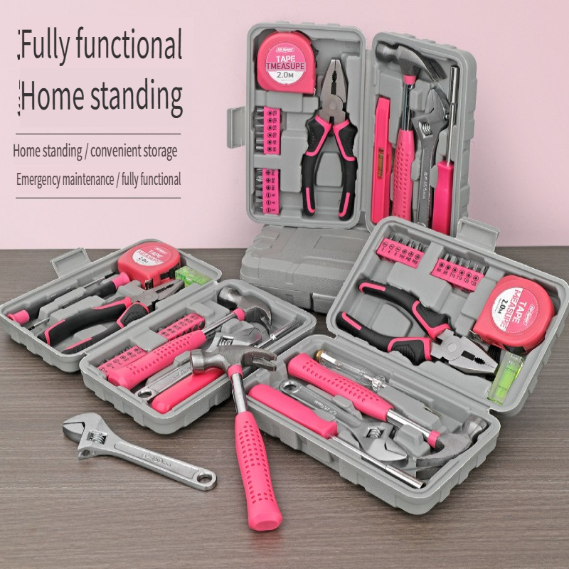 13点入りピンクDIYツールキット（電動ペン＆CR-V鋼付き - Power Tools Pink のレビューと価格