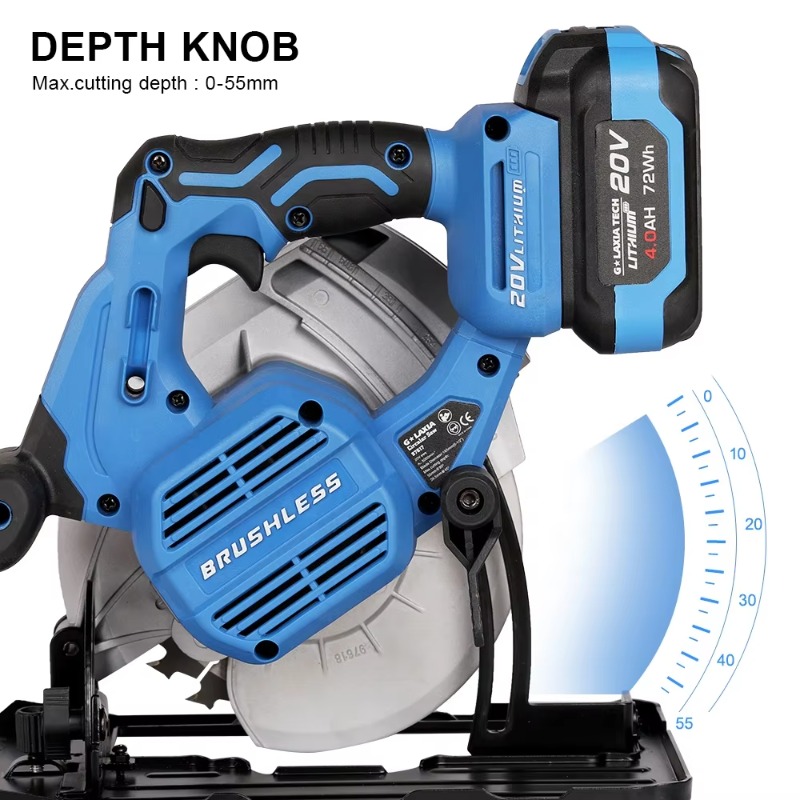 コードレス丸鋸 ハンドヘルド ポータブル リチウムイオン電池 - Power Tools Hand Held のレビューと価格