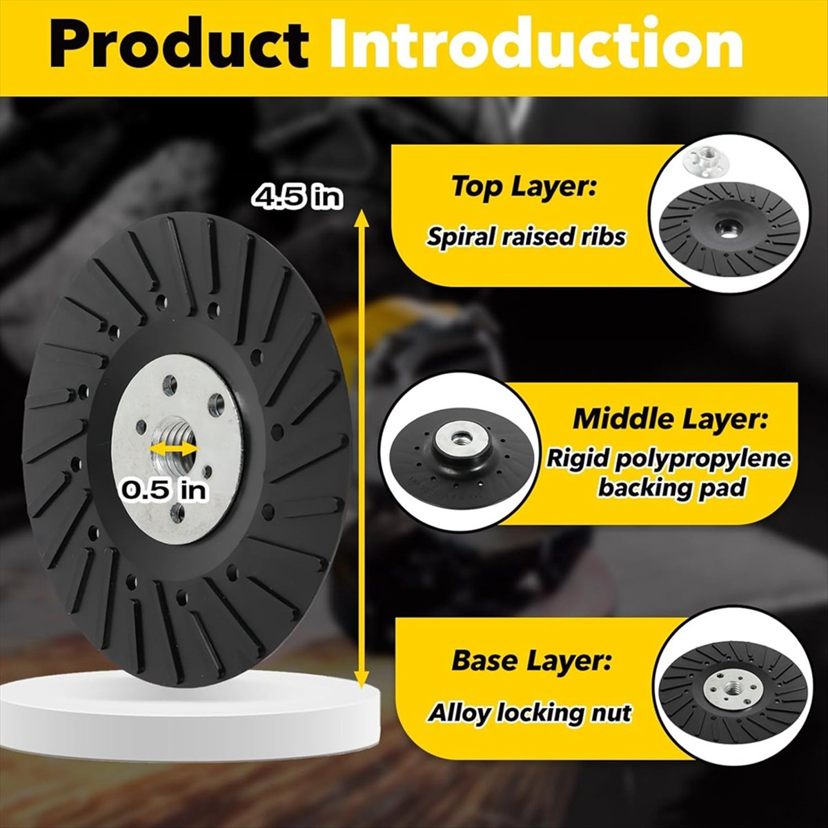 Y1044A J~(2パック) 4.5インチアングルグライン - Angle Grinder 4.5 のレビューと価格