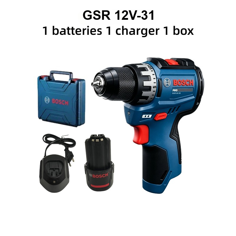 ボッシュプロフェッショナル GSR 12V-31 コードレス - Power Tools In Electrical のレビューと価格