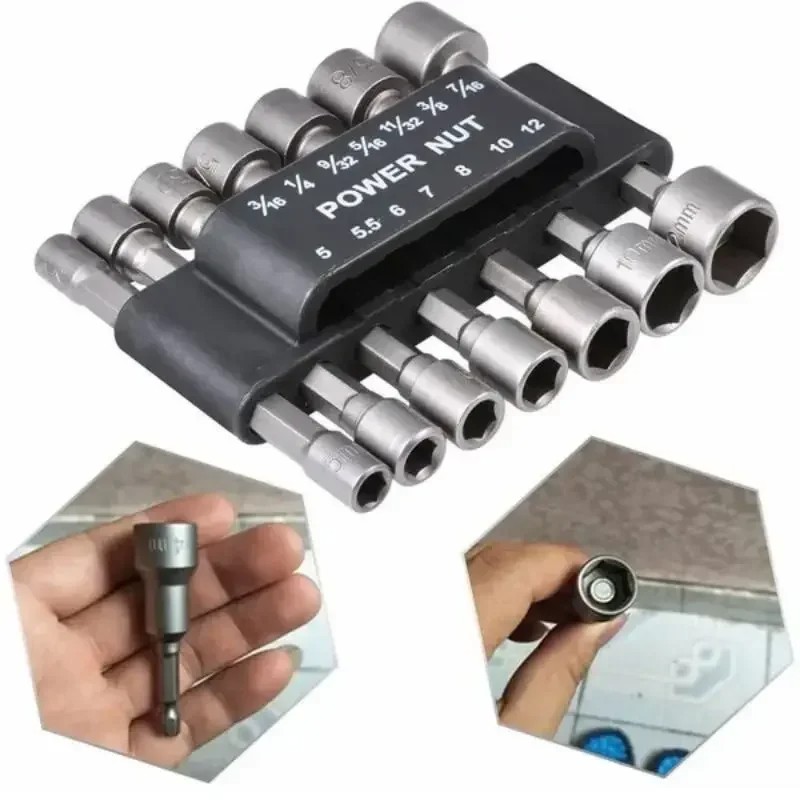 9/14 個セットソケットレンチ電動ドリルビットナットドライ - Power Tools List のレビューと価格