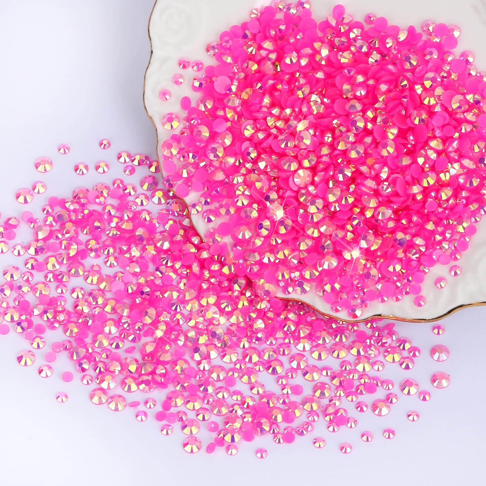ホットピンクAB樹脂ジェリーラインストーン2mm 3mm 4 - Power Tools Pink のレビューと価格