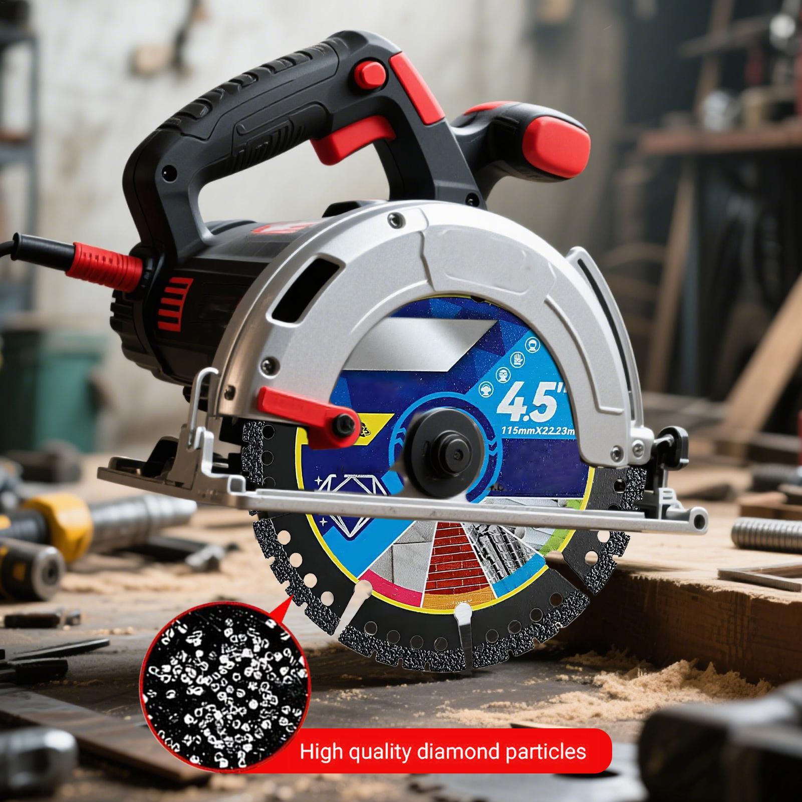 鋸刃ディスクホイール3個入り 4.5インチ アングルグライン - Angle Grinder 4.5 のレビューと価格