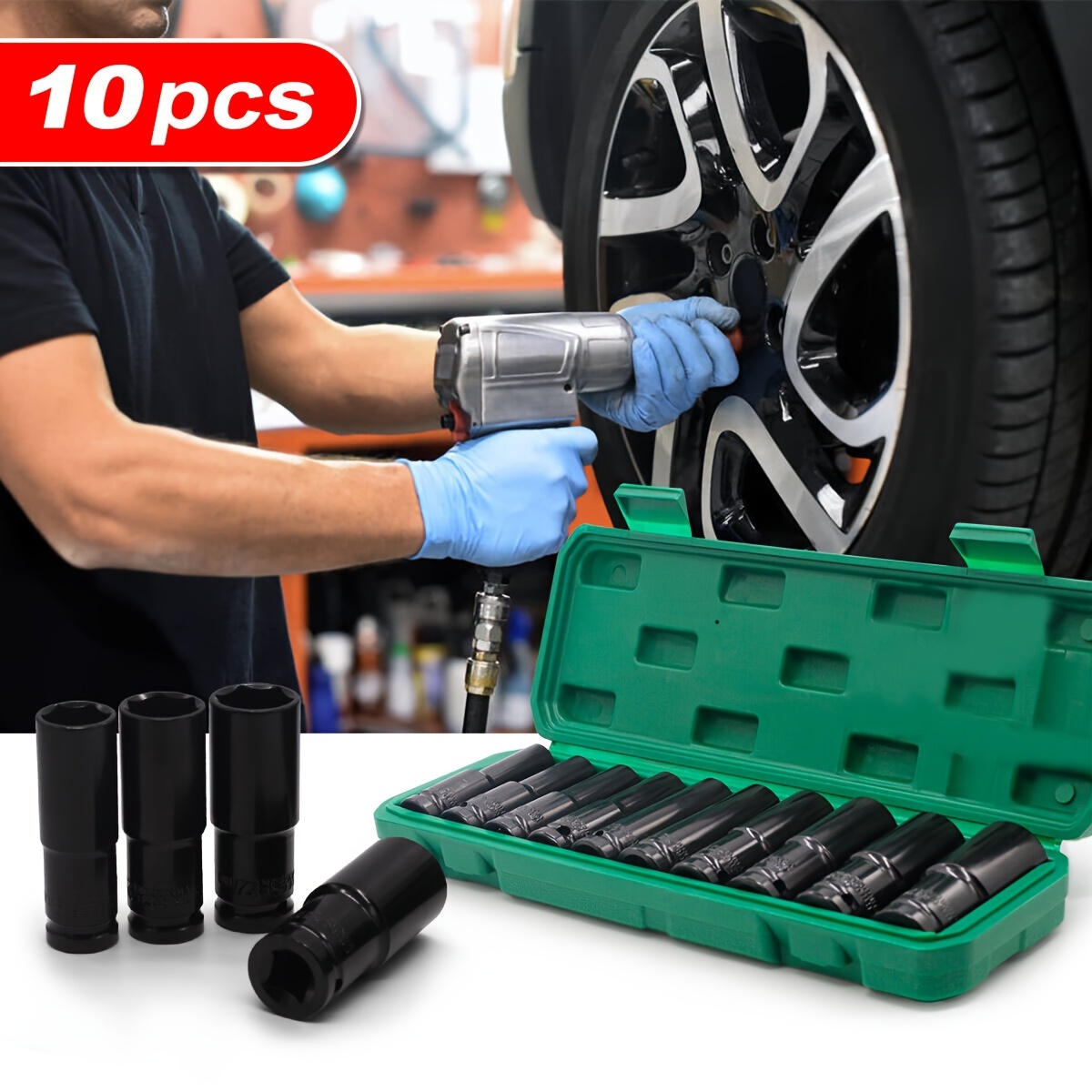 10個入り 1/2インチ 8-24mm 電動工具用インパクト - Power Tools List のレビューと価格
