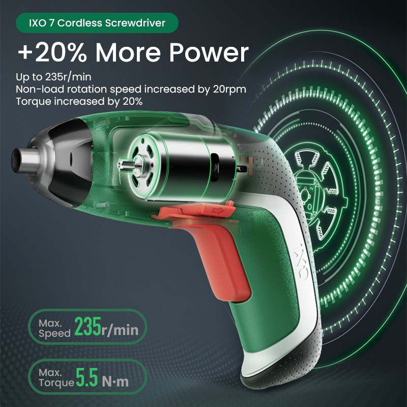 ボッシュ IXO 7 コードレスドライバー、3.6V USB - Power Tools Portable のレビューと価格